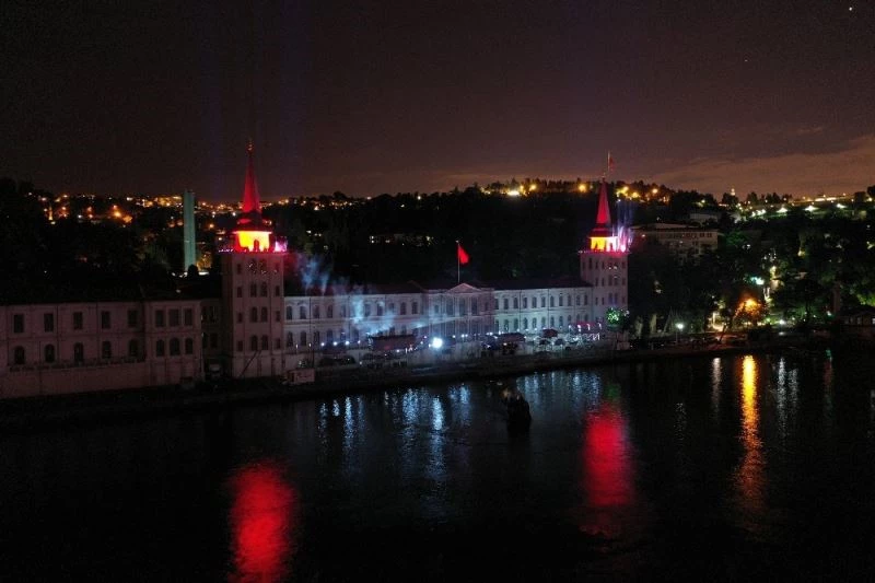 Kuleli duvarlarında ’15 Temmuz’ temalı 3 boyutlu ışık gösterisi
