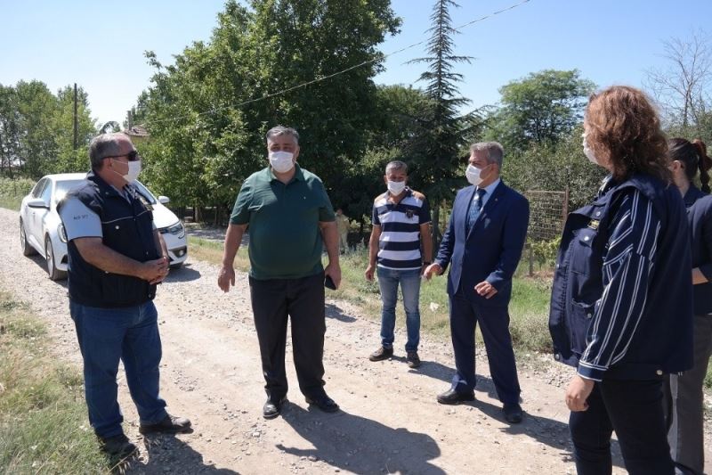 Edirne’de 15 Temmuz Şehitleri Hatıra Ormanı’na dikilen fidanların bakımı yapıldı
