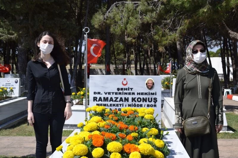 15 Temmuz Şehidi Ramazan Konuş mezarı başında anıldı

