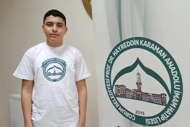 4 yaşında okumayı öğrendi, 11 ayda hafız olup LGS’de Türkiye birincisi oldu
