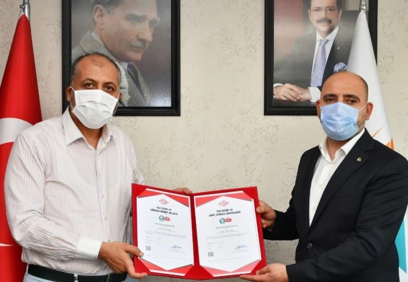 KTB ‘Güvenli Hizmet Belgesi’ni aldı
