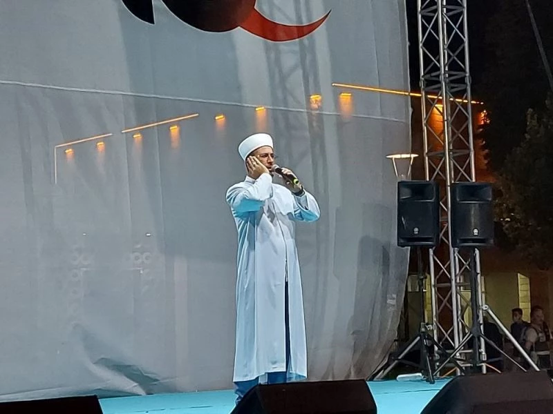 Kayseri’de şehitler için sela okundu
