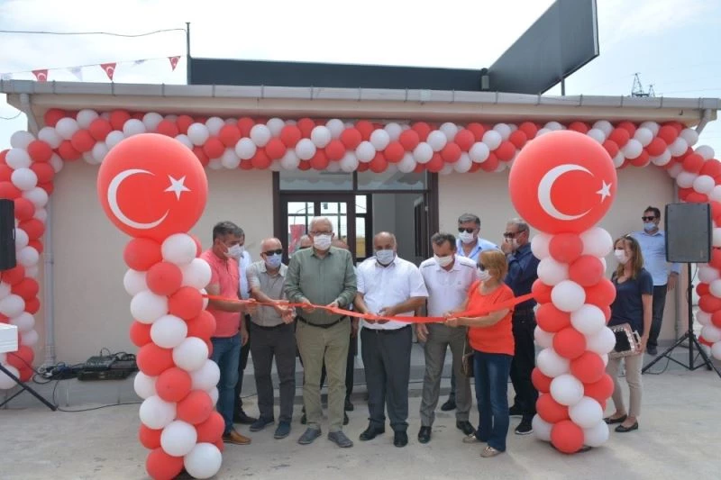 Posbıyık, yolcu indirme istasyonunu hizmete açtı
