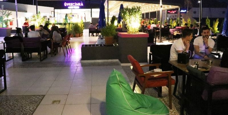 Üvercinka Coffee Terrace’ye yoğun ilgi
