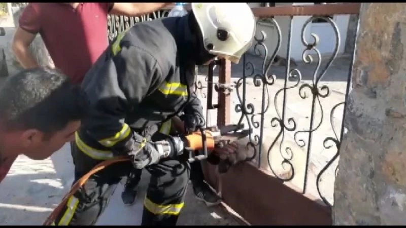 Yaramaz köpeğin imdadına yetiştiler
