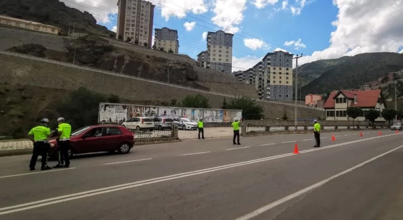 Gümüşhane’de abartı egzoza geçit yok
