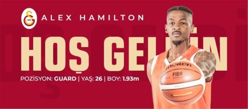Alex Hamilton Galatasaray Doğa Sigorta’da
