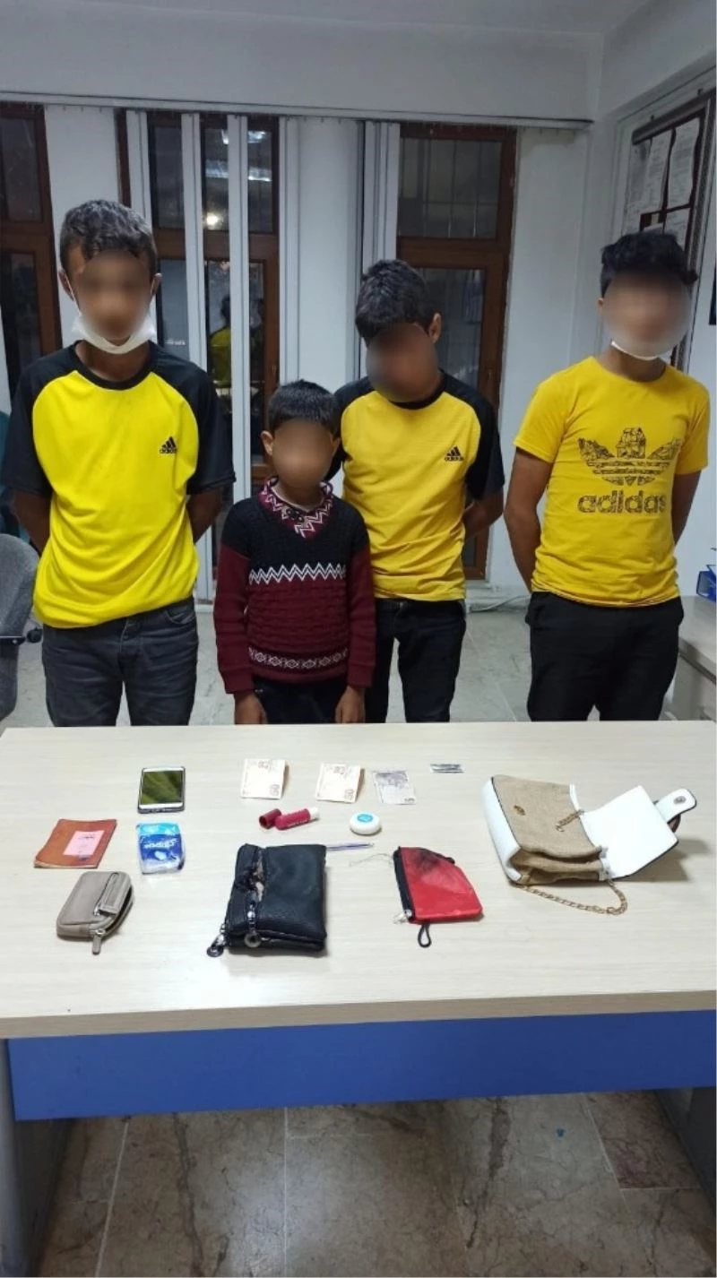 Çocuk Çete üyeleri bu sefer polis amcadan kaçamadı
