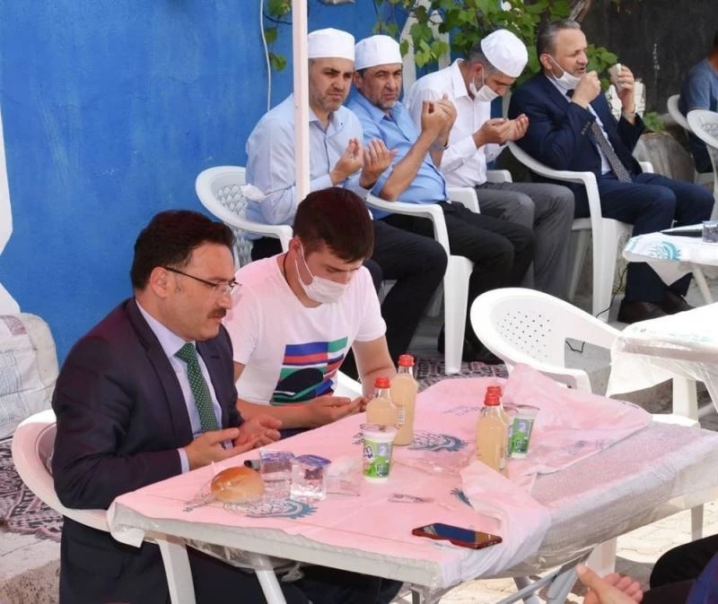 Patlama şehidi Manga için mevlid okutuldu
