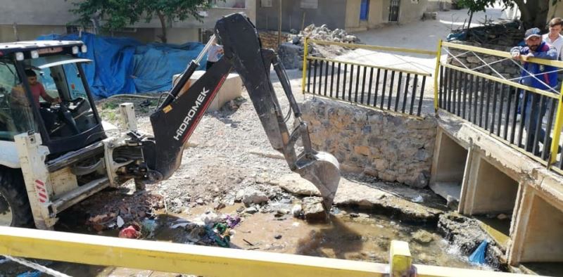 Uludere derelerinde temizlik çalışmaları
