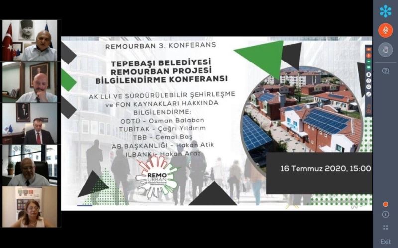 REMOURBAN’ın kapanış konferansı yapıldı
