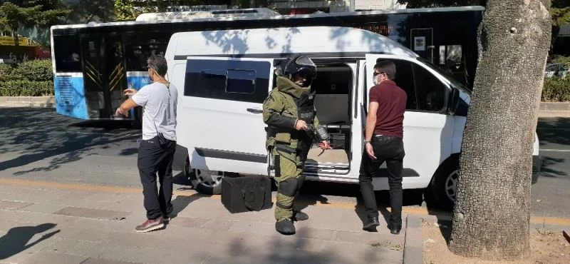 Yargıtay önüne bırakılan şüpheli çantadan laptop çıktı
