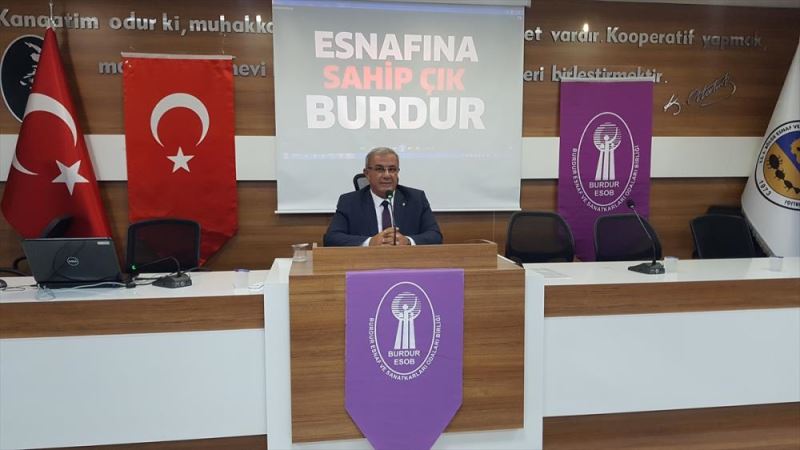 Antalya, Burdur, Isparta esnaf odaları birliğinden 