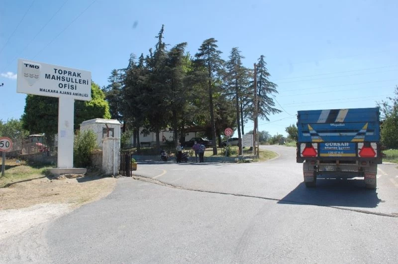 Malkara TMO’da mahsul alımları devam ediyor
