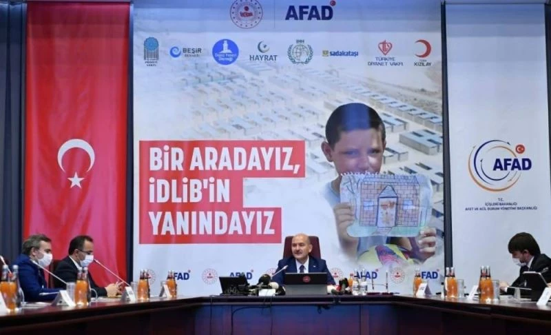 Kastamonulu yardımseverler İdlib’te 109 briket ev yaptıracak
