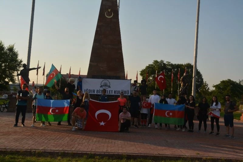 Bisiklet kulübünden Azerbaycan’a destek
