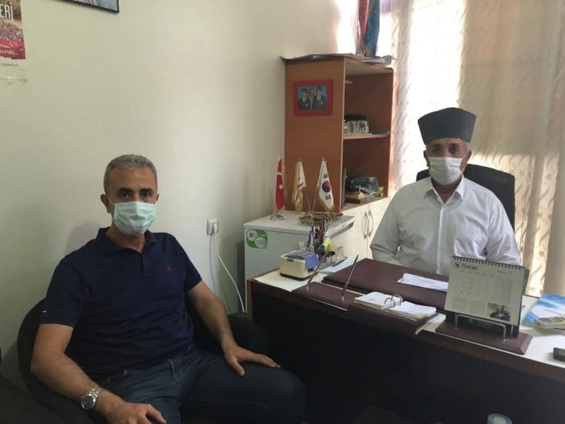 Müdür Çelik, Başkan Okutan ile bir araya geldi
