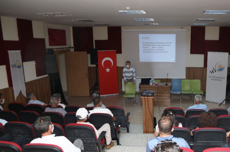 Van’da ‘kent zararlılarıyla mücadele’ semineri
