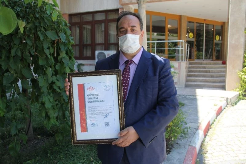 Emet Termal Resort ve Spa Otel’e ’Güvenli turizm sertifikası’
