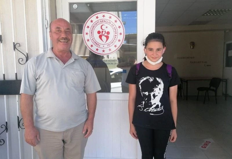 Yunusemreli judocu Halime’ye en büyük destek dedesinden
