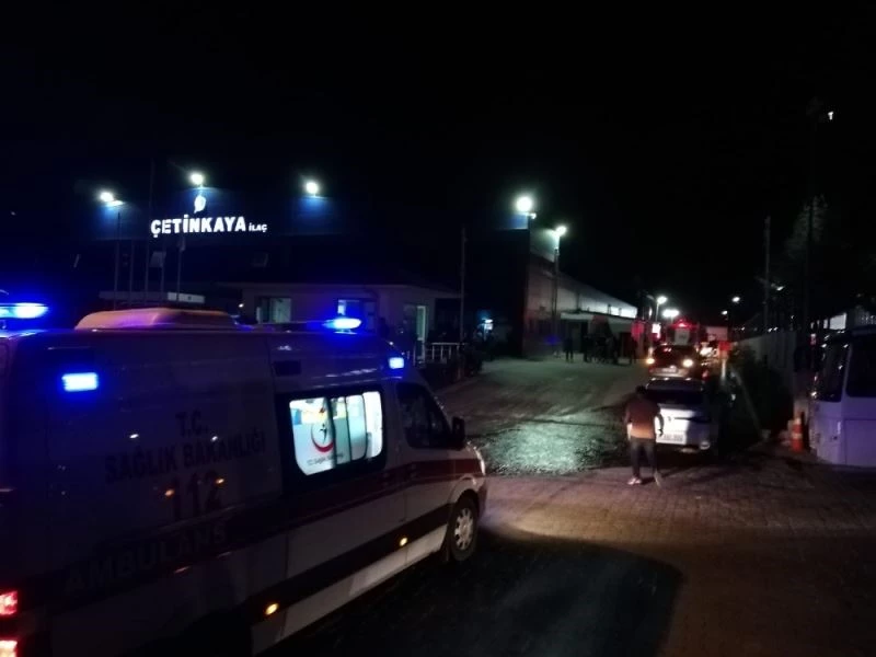 Bolu’da, Organize Sanayi Bölgesi’nde fabrikanın buhar kazanı patladı
