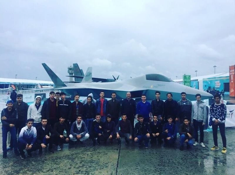 Geleceğin Milli Muharip uçaklarını yapacak teknisyenler bu okulda yetişiyor
