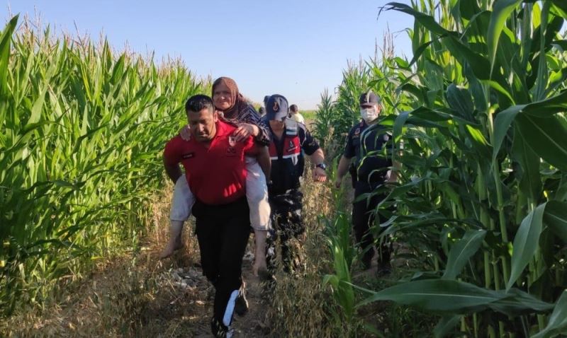 Kayıp yaşlı kadını mısır tarlasında ‘Kahve’ buldu
