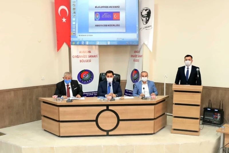 Vali Masatlı’dan Amasya OSB müteşebbis heyeti ve sanayicilerle toplantı
