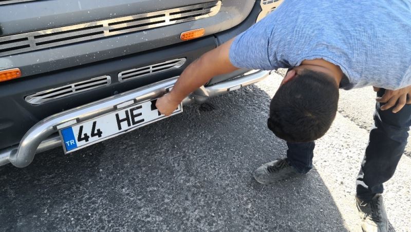 Ceza yememek için plakasını İzmir’de kapattı, Aksaray’da yakalandı
