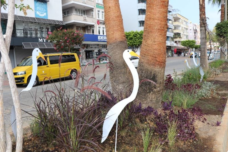 Alanya caddelerine sanatsal dokunuş
