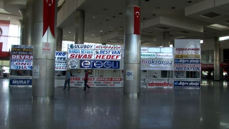 Terminal’de ‘Bayram’ sessiz geçiyor
