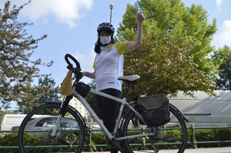 (Özel) Virüsten korumak için arabadan in, bisiklete bin
