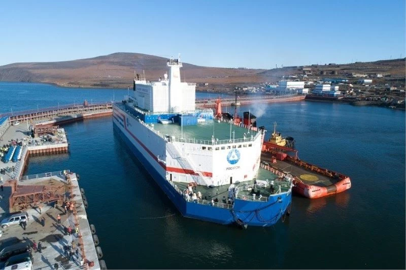 Yüzer Nükleer Enerji Santralinden ilk ısı, Pevek’teki ısı şebekesine verildi
