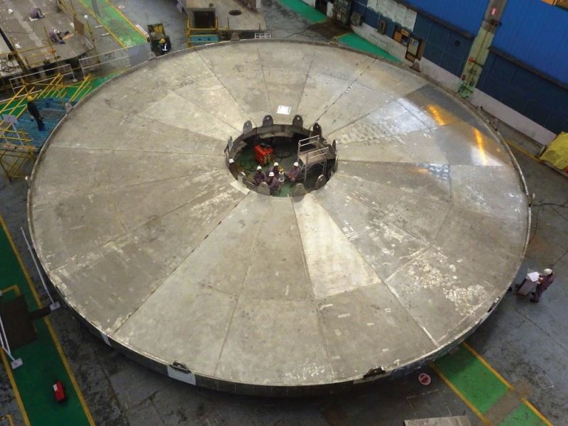 Tokamak nükleer füzyon reaktörü ITER’in montajına Fransa’da başlandı

