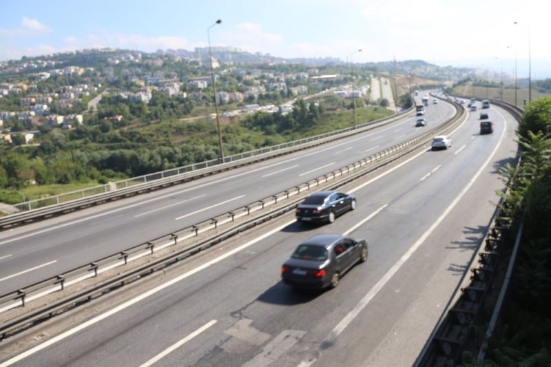 TEM’deki bayram yoğunluğu azaldı
