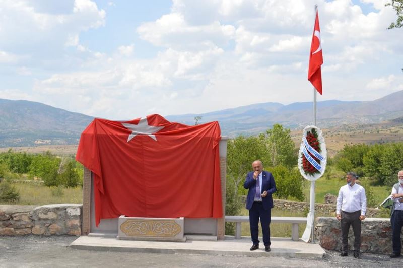 Milletvekili Karaman, şehidin adının verildiği çeşmenin açılışını yaptı
