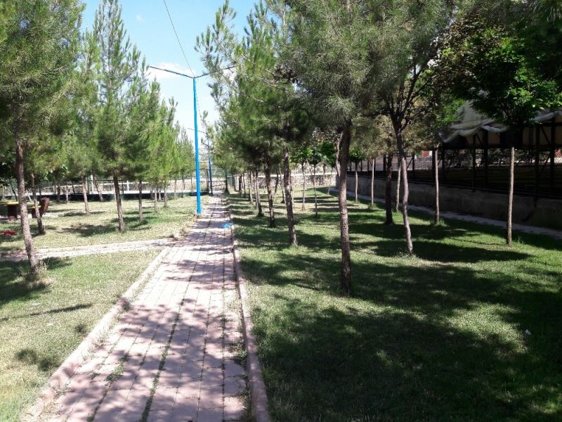 Mazıdağı’nda parklar boş kaldı
