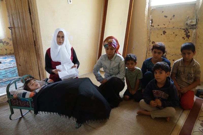 Eşi çalışamayan 7 çocuk annesi, yaşam mücadelesi veriyor
