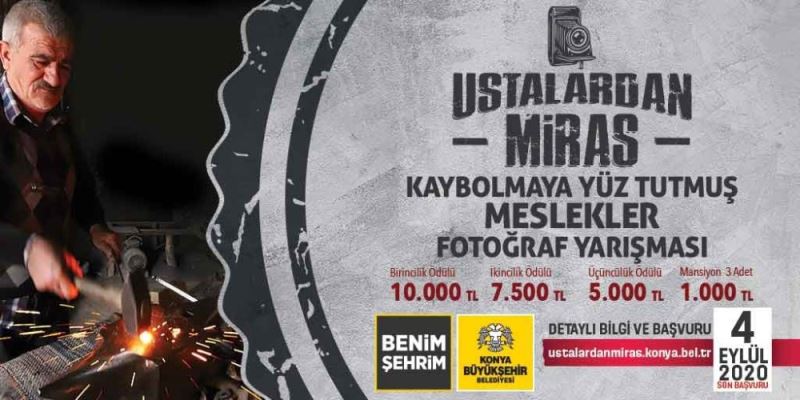 Konya’da, “Ustalardan Miras” fotoğraf yarışması
