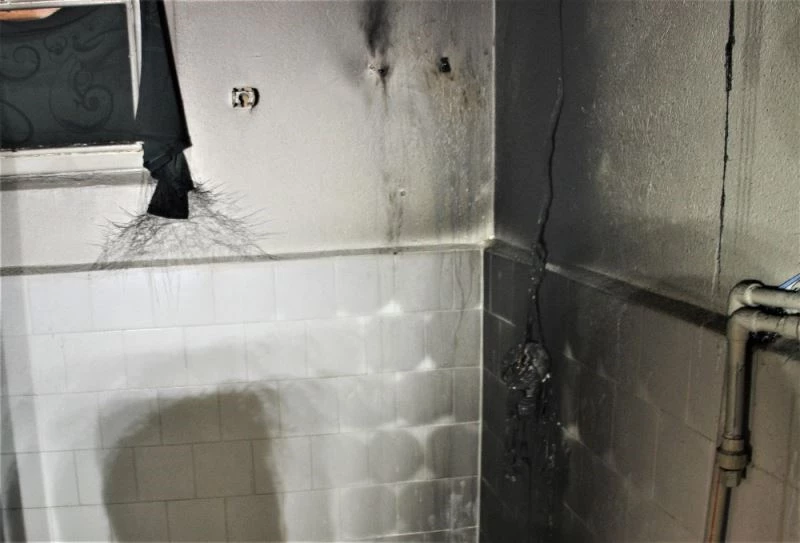 Aydın’da alev alan şofben paniğe neden oldu
