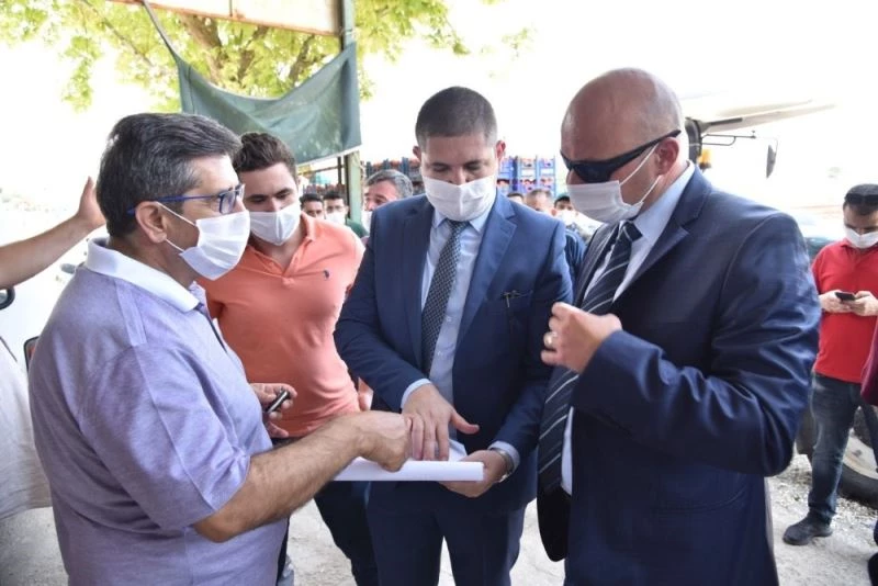 Kırkağaçlı üreticiler için yükleme rampası yapılacak
