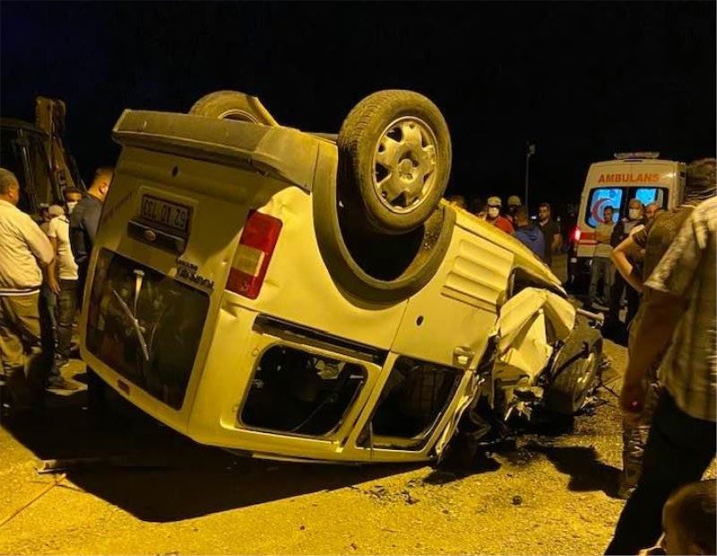 Tunceli’de trafik kazası:1 ölü
