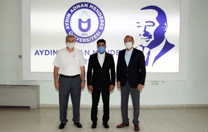 Aydınlı rektörden ADÜ’ye ziyaret
