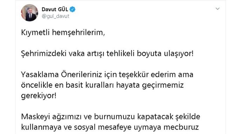 Vali sosyal medyadan ‘tehlikeli boyuta ulaştı’ diyerek uyardı
