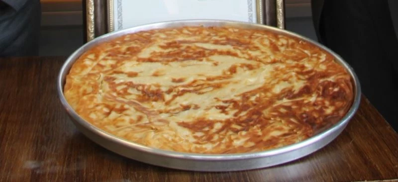 Civil peynir, göğermiş peynir ve kadayıf dolmasından sonra su böreği de tescillendi
