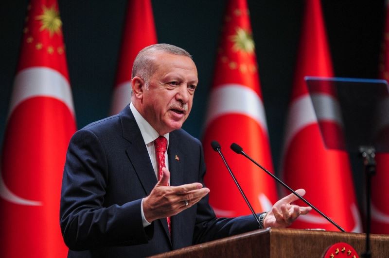 Cumhurbaşkanı Erdoğan: “Türkiye bu suni rüzgarlarla eğilip bükülebilecek bir ülke değildir”
