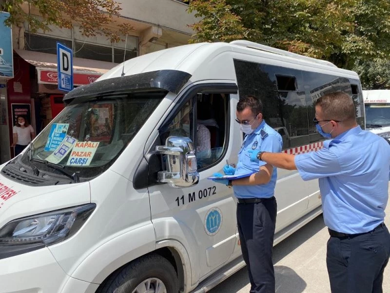 Halk minibüsleri denetlendi

