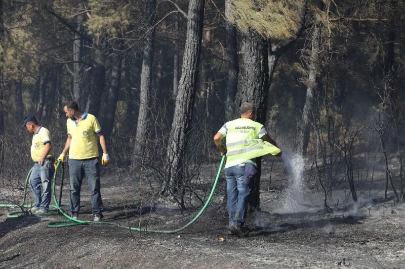 Buca’da orman yangınlarına karşı vatandaşlar bilinçlendiriliyor

