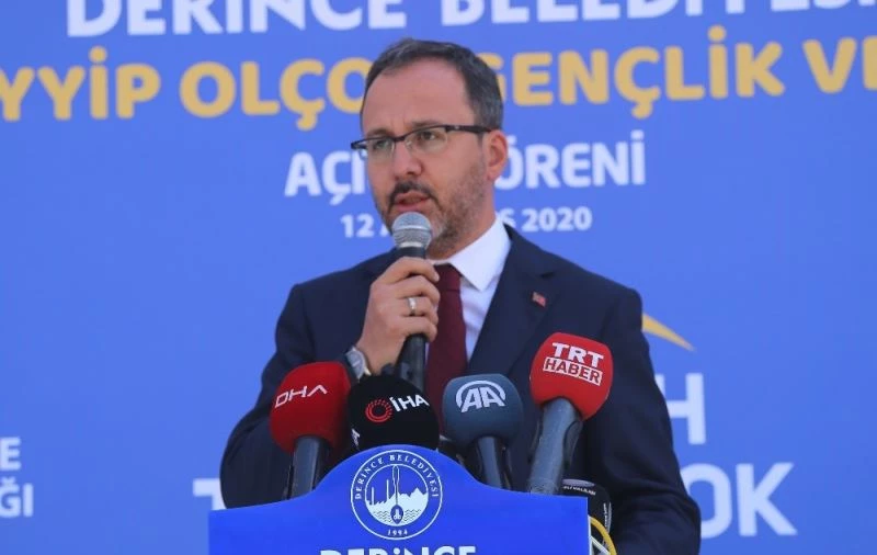 Bakan Kasapoğlu: 