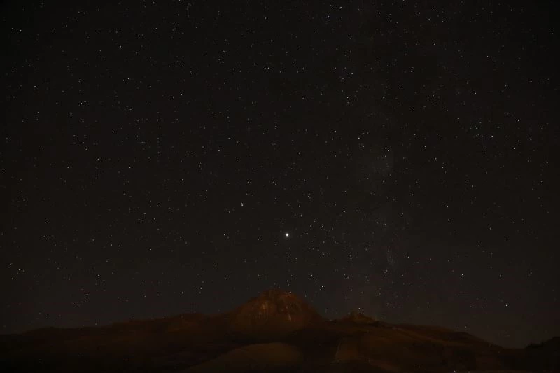 Kayserililer meteor yağmurunu Erciyes’te izledi
